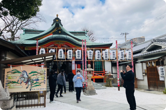 訪問看護を行う看護師