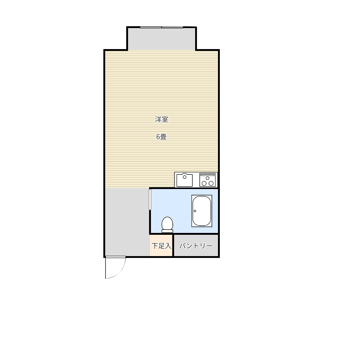 フリーライフ西淀川I・II 間取り図
