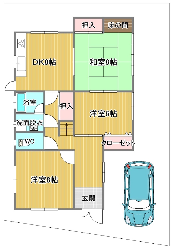 フリーライフ淀川IV 間取り図